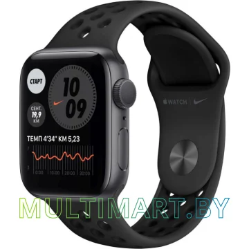 Смарт-часы Apple Watch Series 6 Nike 44 мм (алюминий серый космос/антрацит)